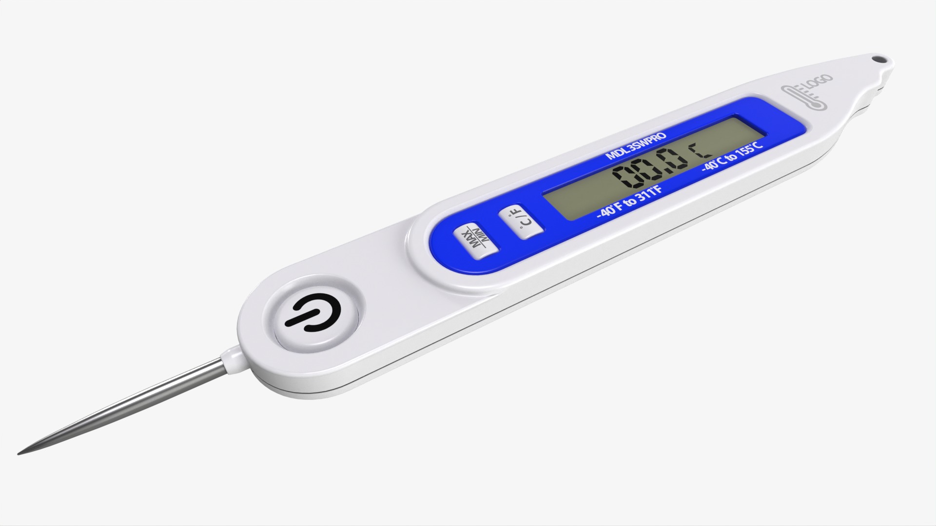 Other medical products Thermometer Low-poly 3D model_2