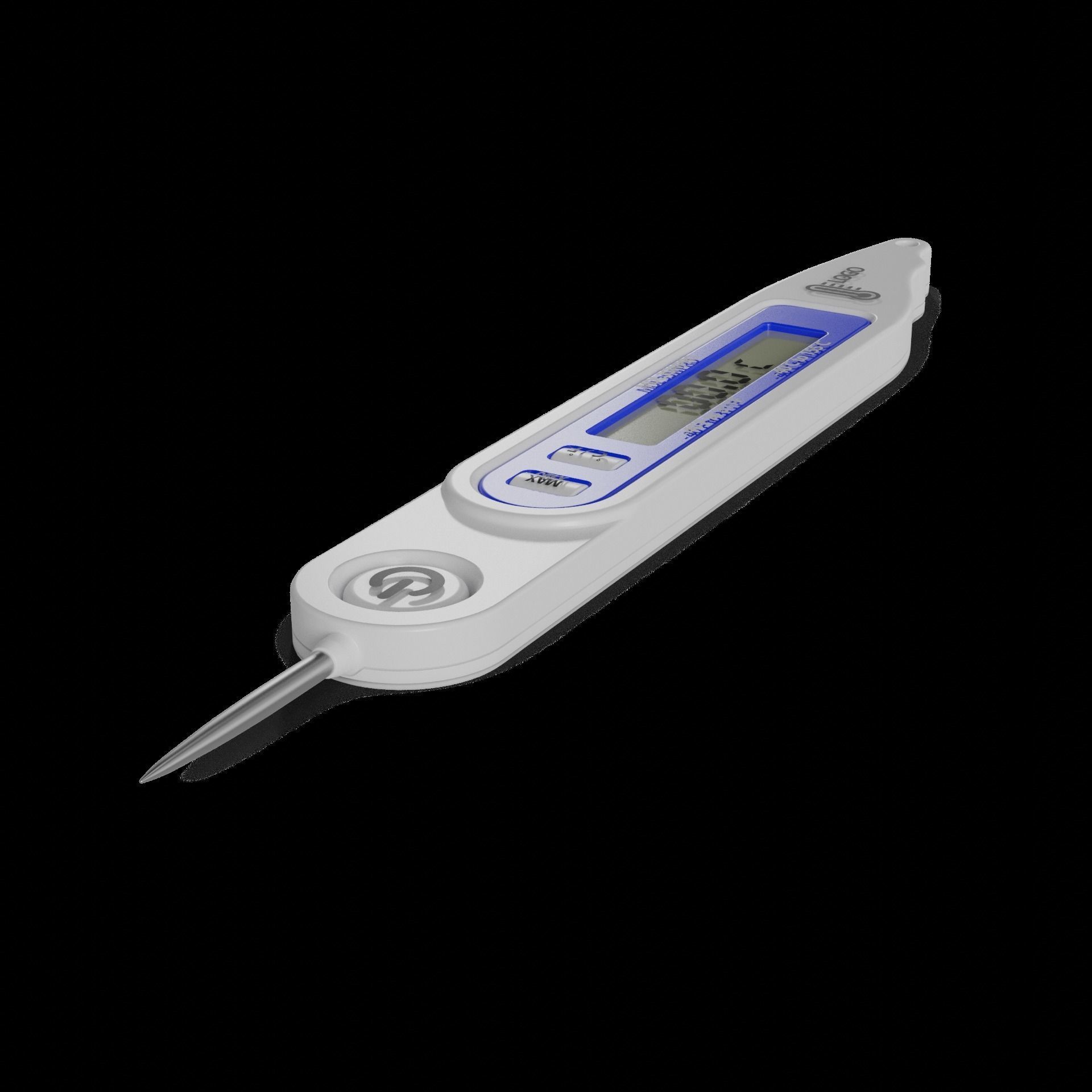 Other medical products Thermometer Low-poly 3D model_1