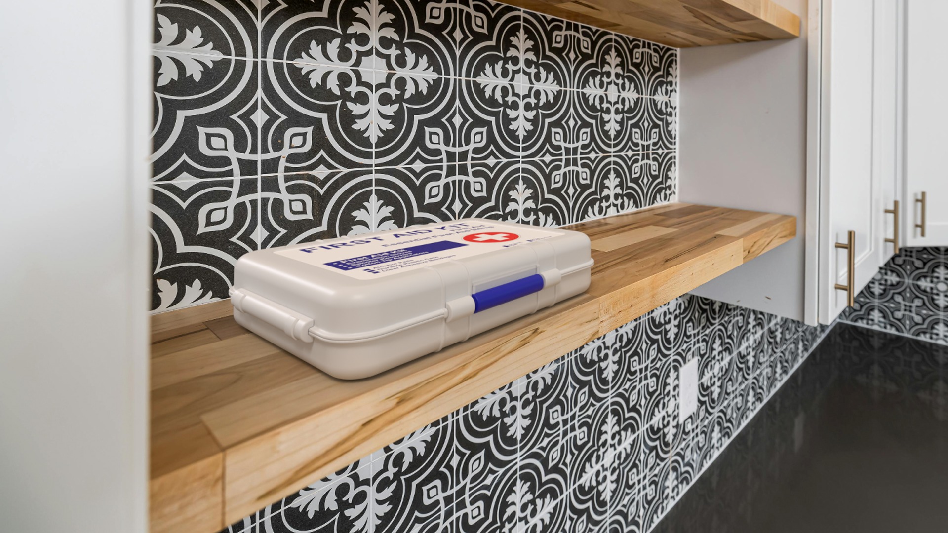 First Aid Kit Low-poly 3D model_3