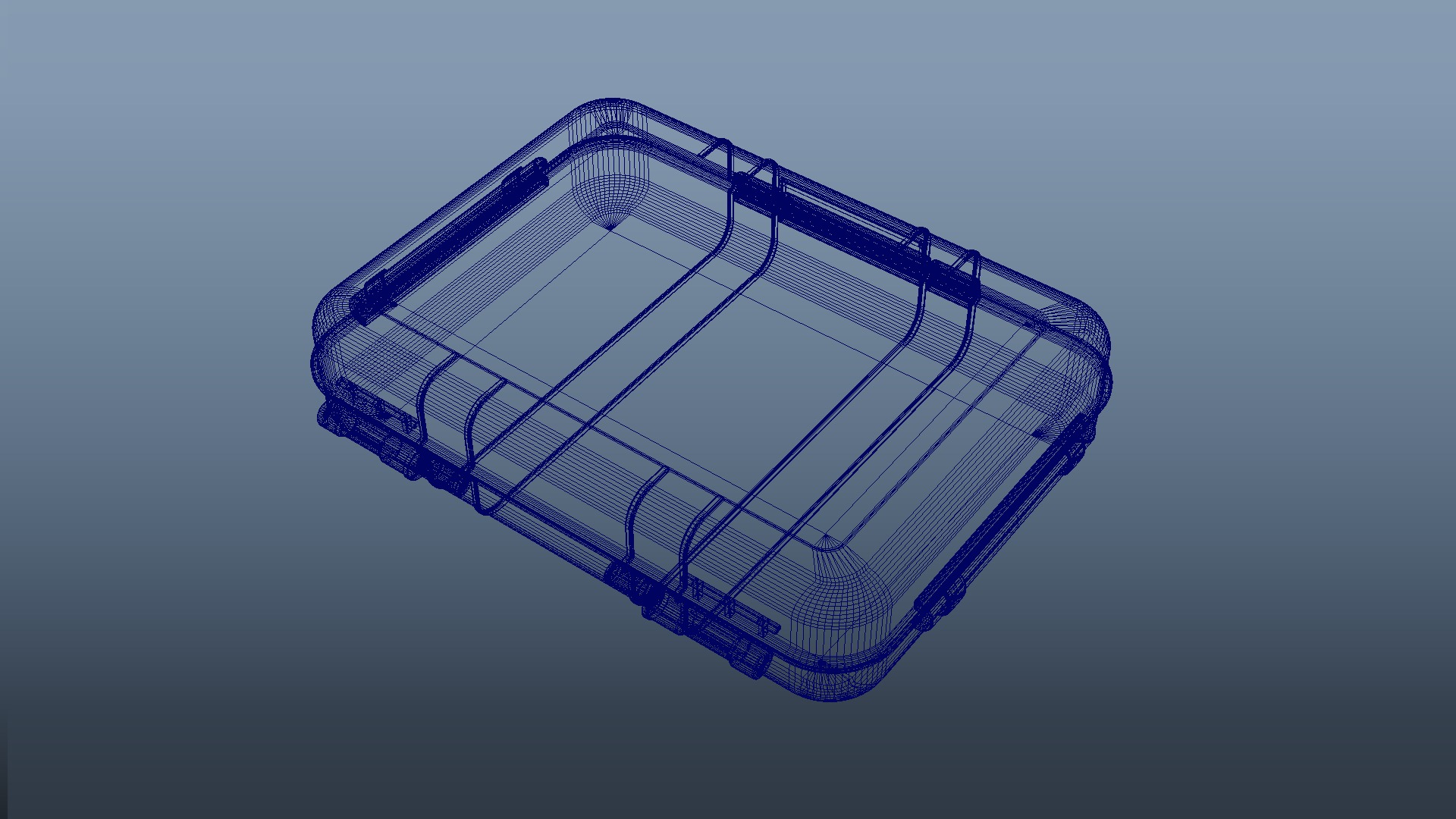 First Aid Kit Low-poly 3D model_5
