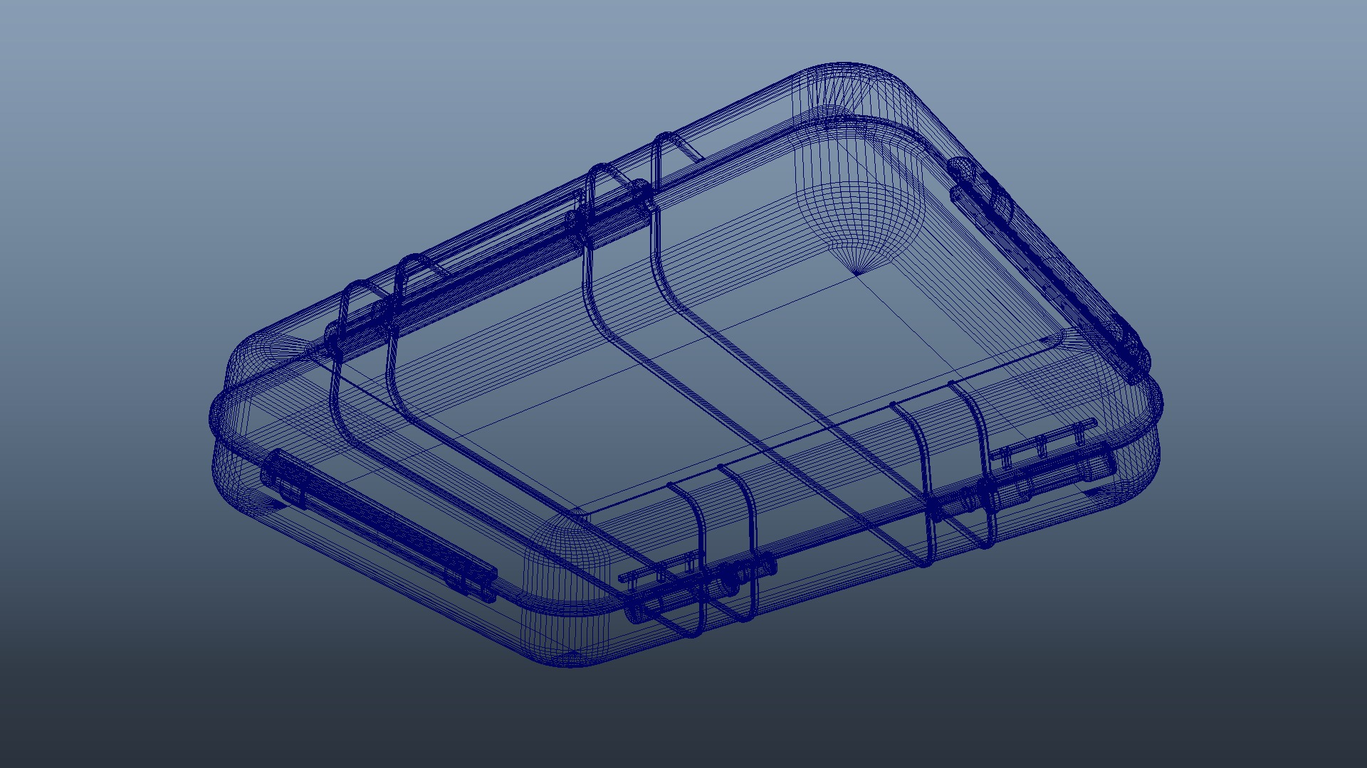 First Aid Kit Low-poly 3D model_4