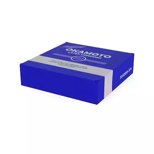 Condoms Okamoto Beyond Seven Condoms Low-poly 3D model
