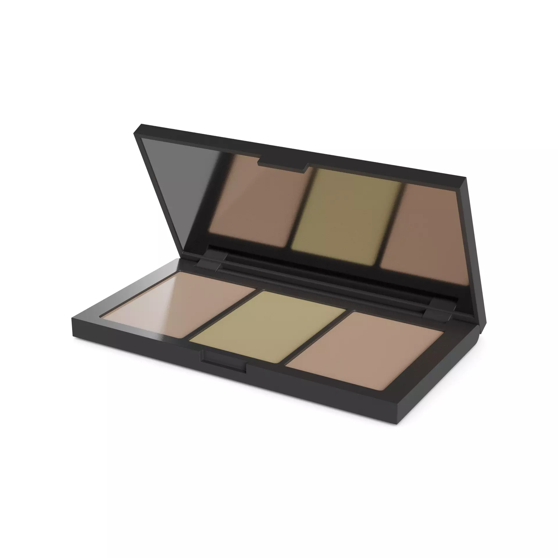 Foundation primers powders and concealers Color Correcting Pa... Low-poly 3D model_0