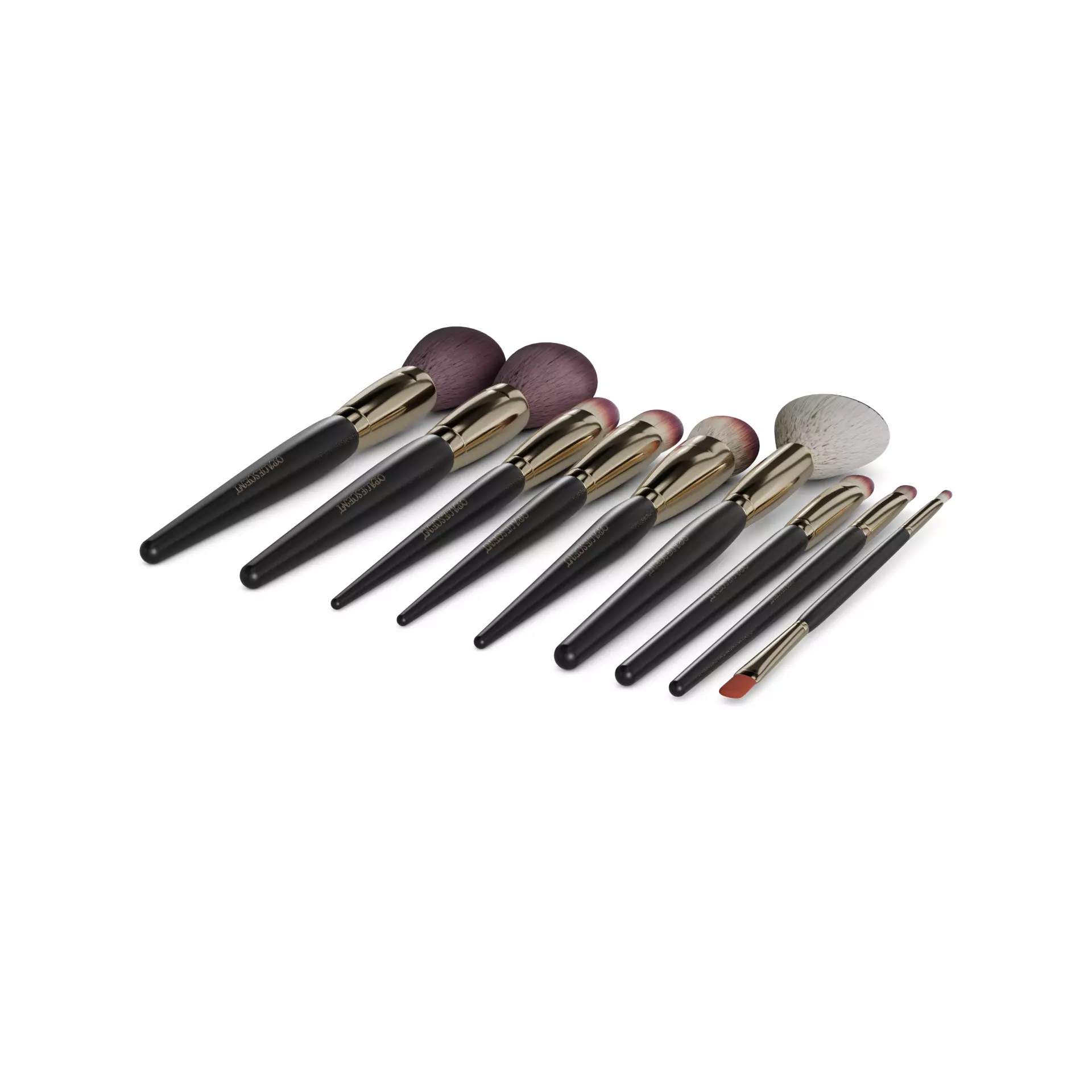 Makeup tools Makeup Brush Set 3D model_0