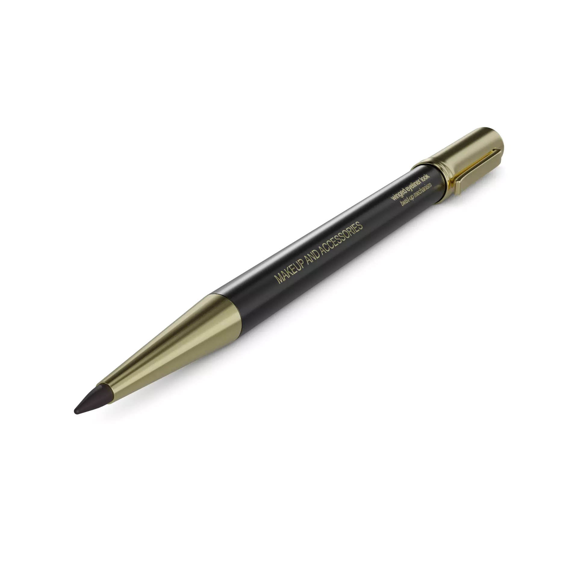 Eye and eyebrow pencils Eyeliner Pencil Low-poly 3D model_0