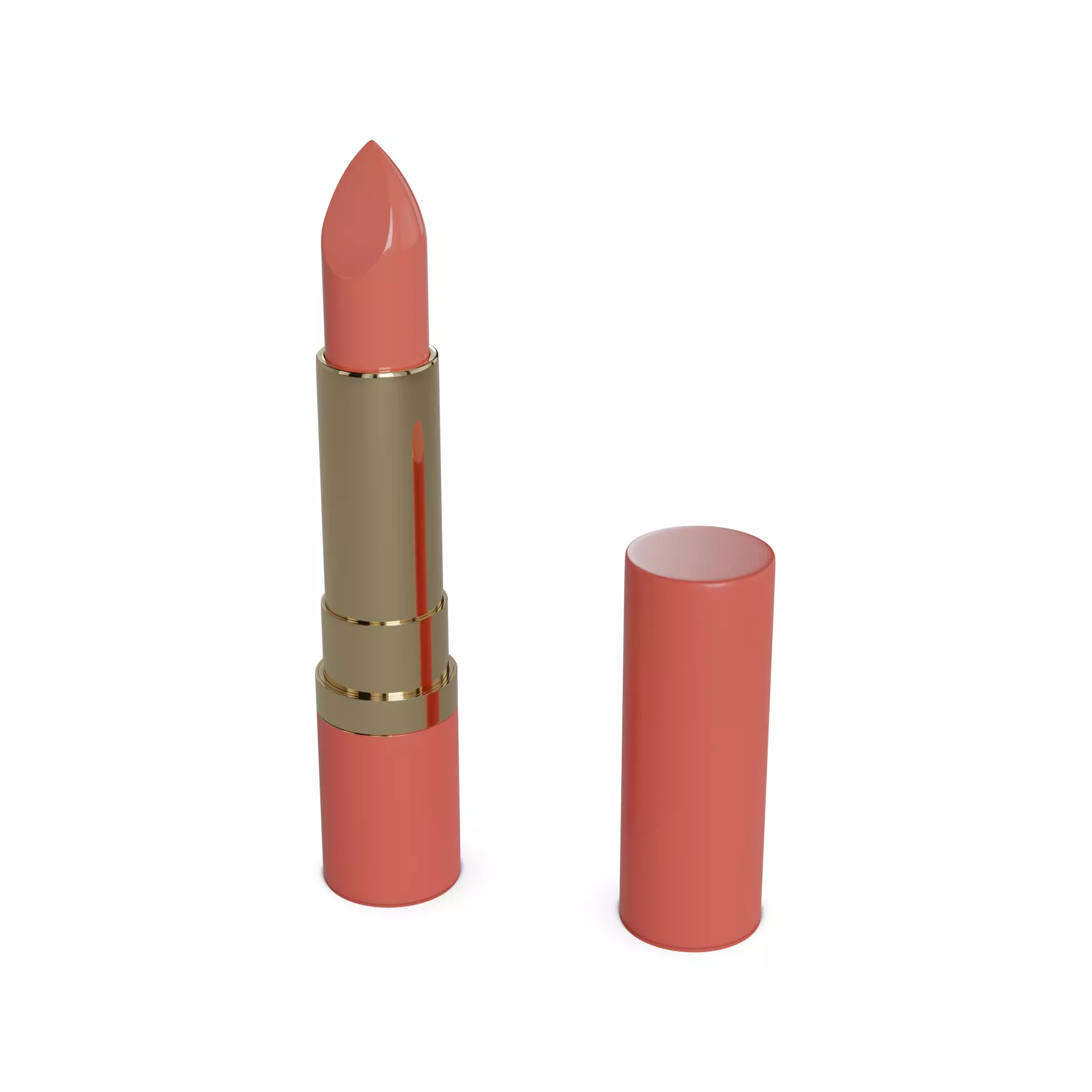 Lipsticks and lip pencils Lipstick 3D model_0