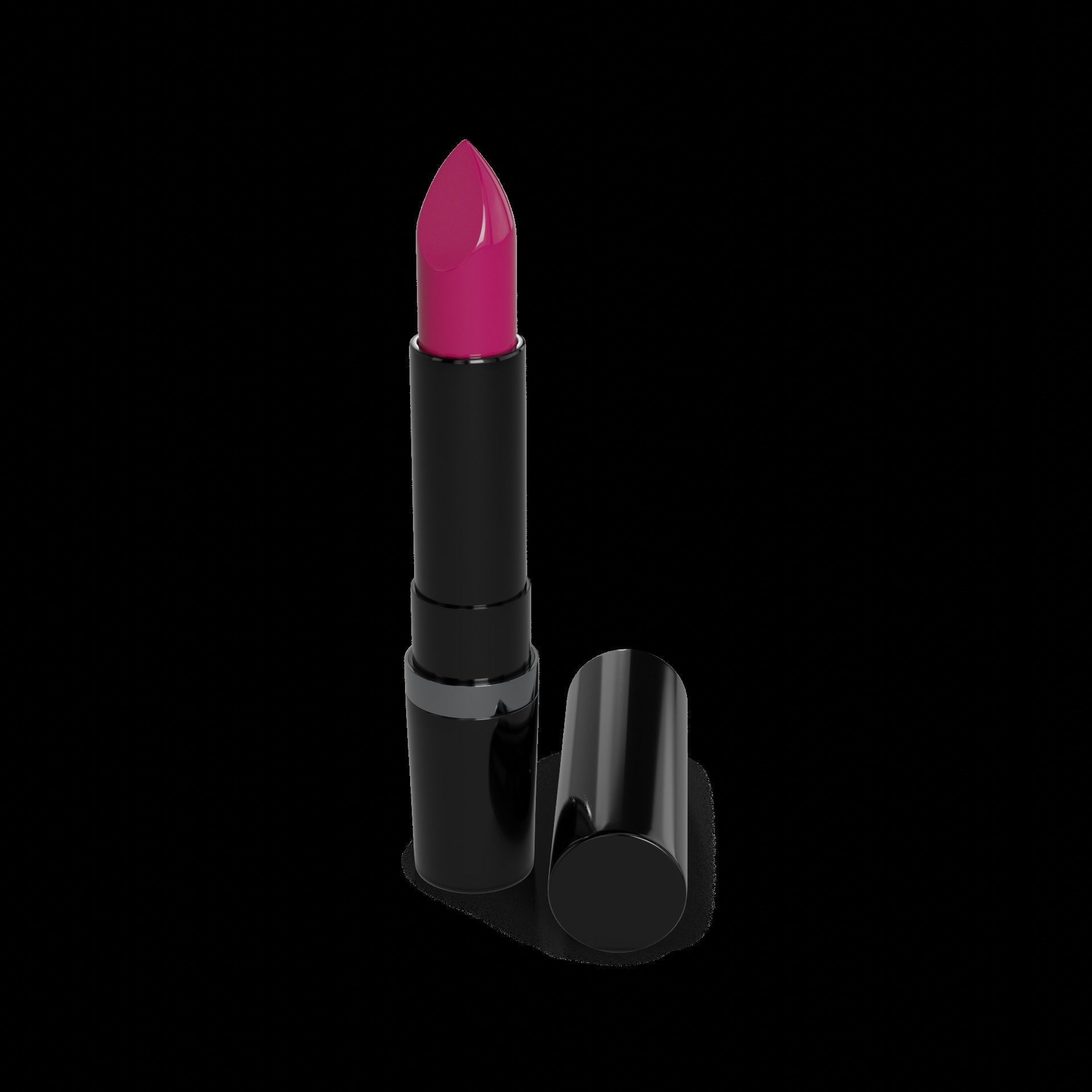 Lipsticks and lip pencils Lipstick 3D model_1