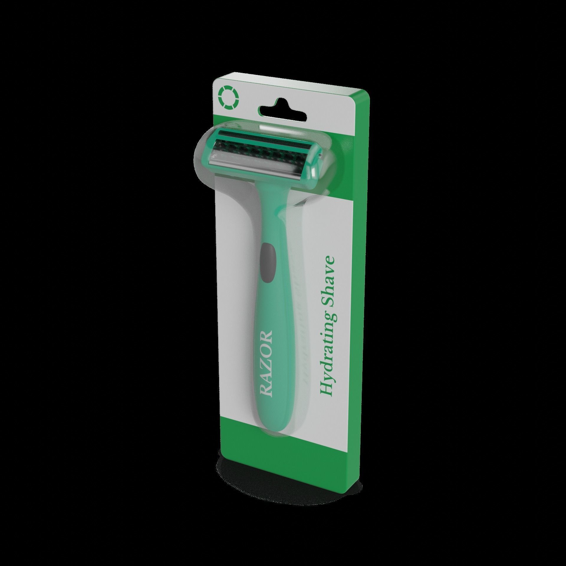 Razors Cartridge Razor with Moisturizing Strip 3D model_1