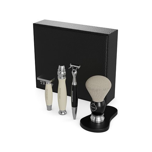 Razor blades and accessories Shaving Set 3D model
