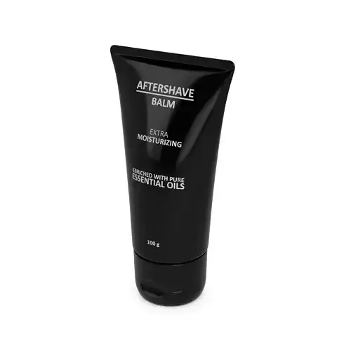 Aftershave lotions and creams Aftershave Balm Low-poly 3D model