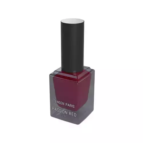 Cosmetic kits Festive Nail Polish Set Low-poly 3D model