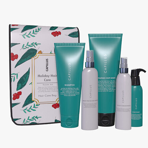 Cosmetic kits Holiday Hair Care Kit Low-poly 3D model