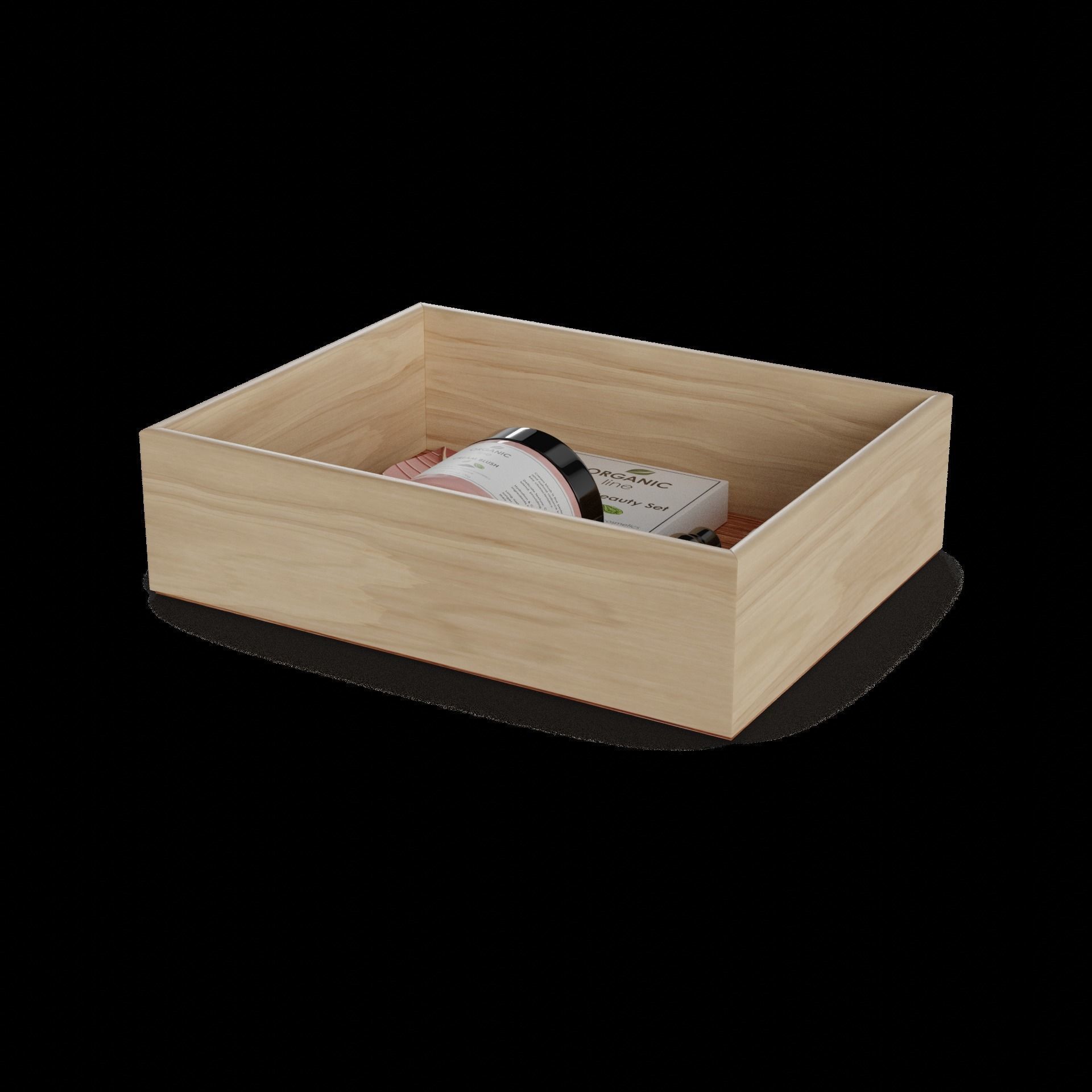 Cosmetic kits Natural Beauty Set 3D model_1