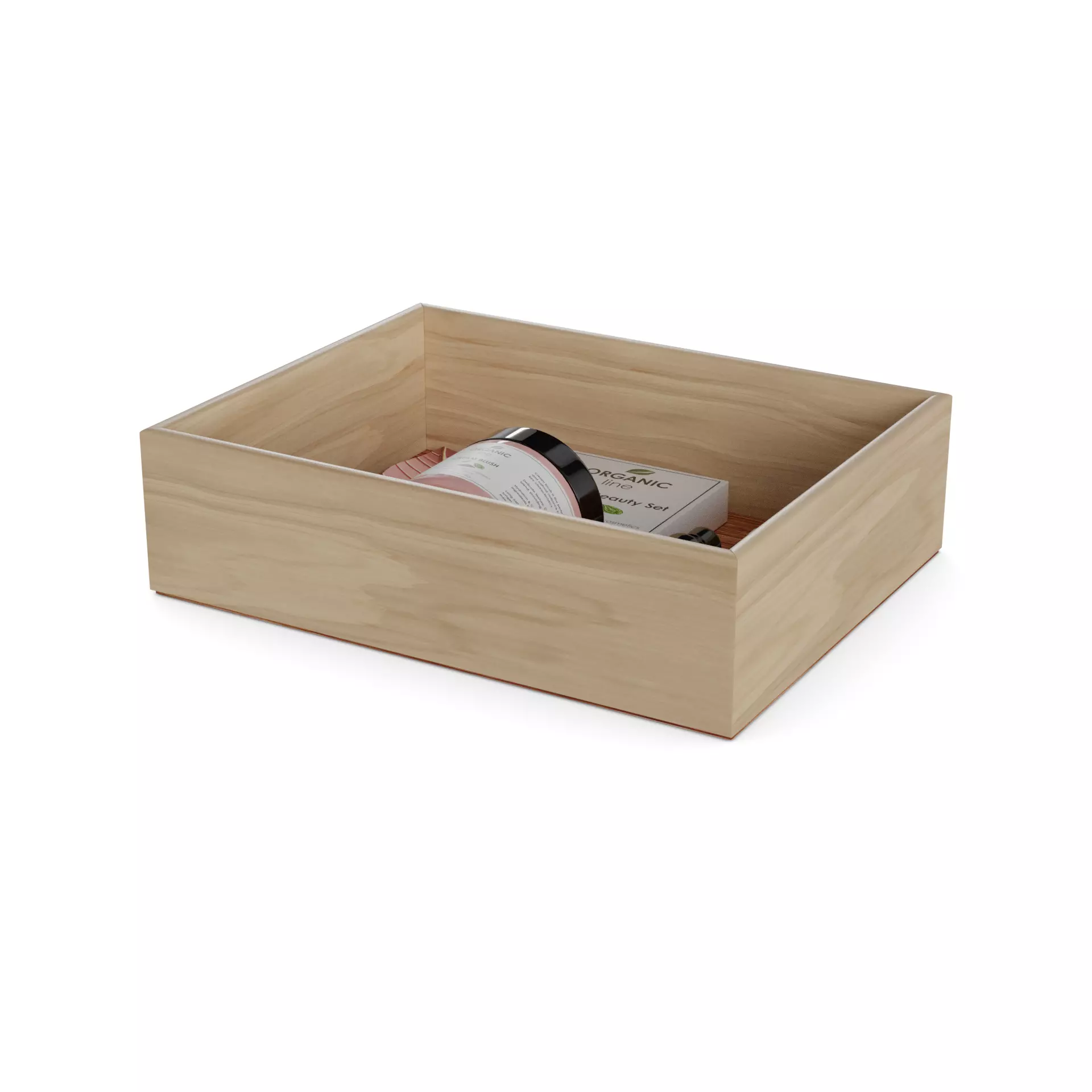 Cosmetic kits Natural Beauty Set 3D model_0