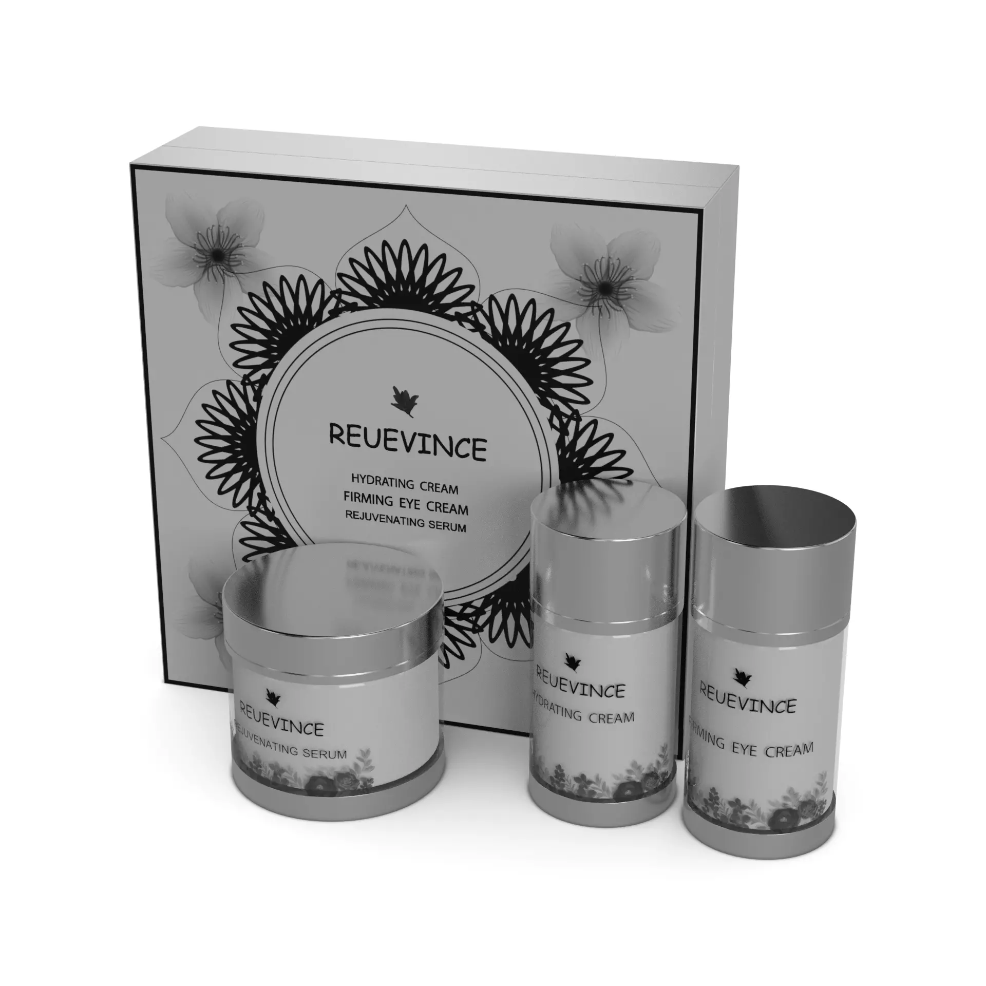 Cosmetic kits Youthful Radiance Set Low-poly 3D model_0