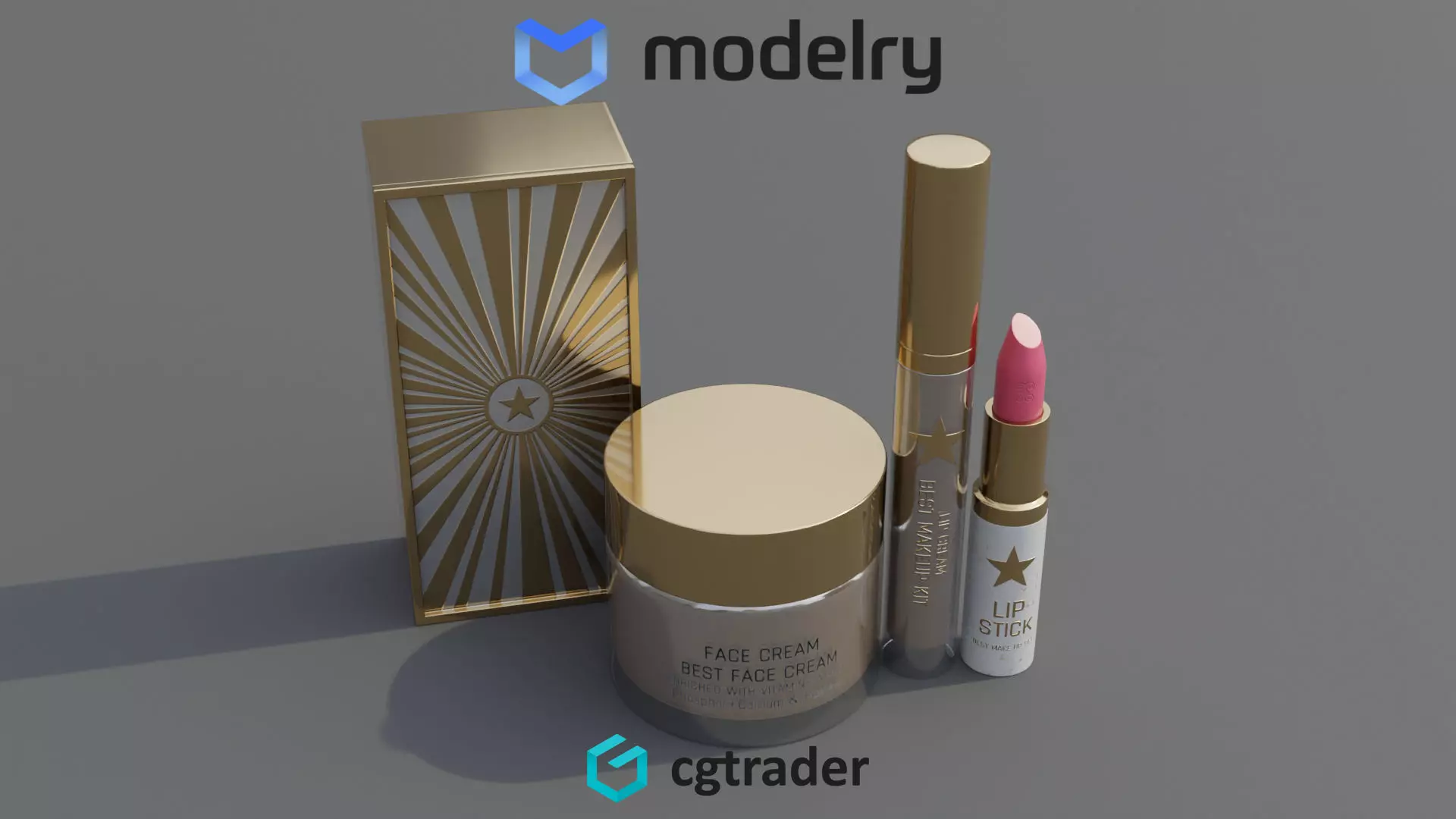 Holiday Glow Set 3D model_0