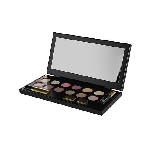 Cosmetic kits Holiday Glamour Set Low-poly 3D model