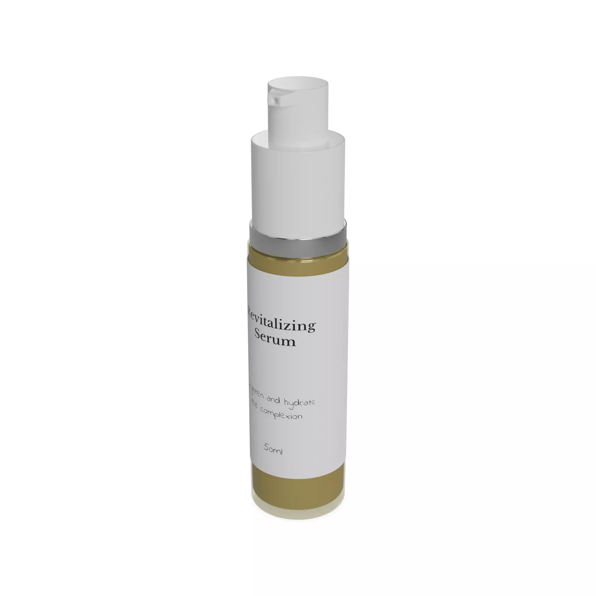 Serums and eye creams Revitalizing Serum Low-poly 3D model_0