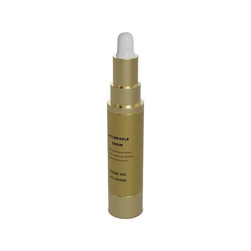 Serums and eye creams Anti-Wrinkle Serum Low-poly 3D model