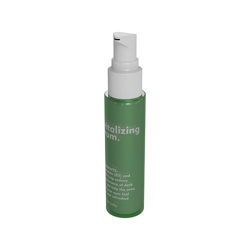 Serums and eye creams Revitalizing Serum Low-poly 3D model