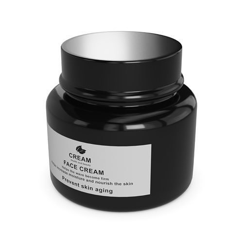Face creams Face Cream Low-poly 3D model
