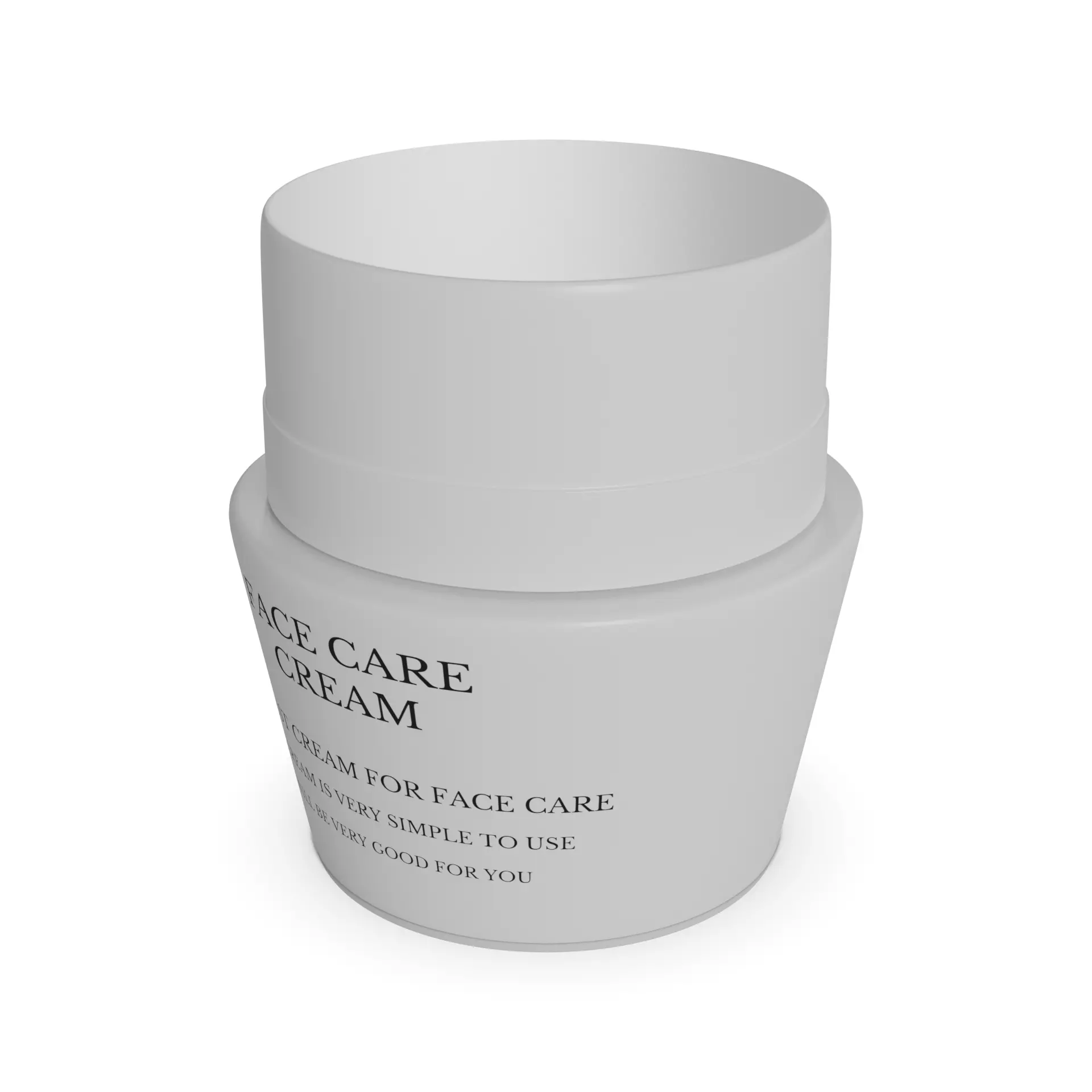 Face creams Face Cream 3D model_0