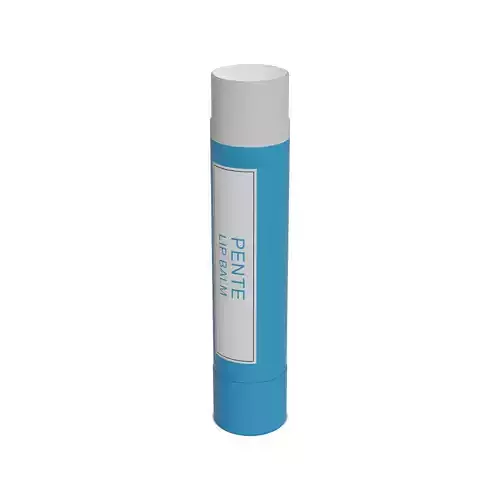 Lip care Lip Balm Low-poly 3D model