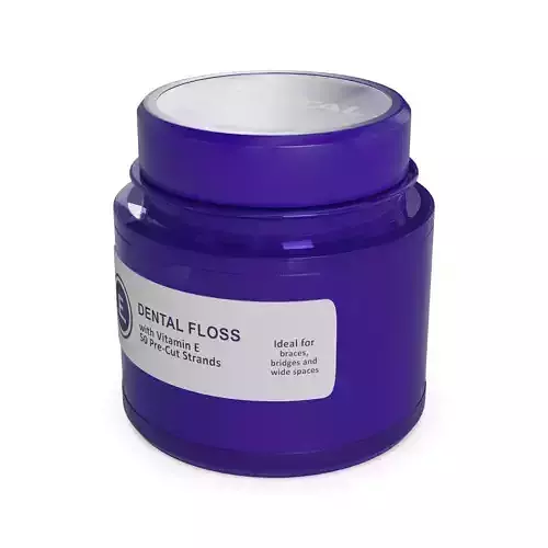 Floss and toothpicks Dental Floss with Vitamin E 3D model