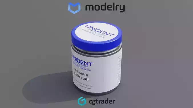 Dental Floss 3D model