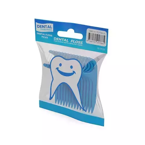 Floss and toothpicks Dental Floss Picks 3D model