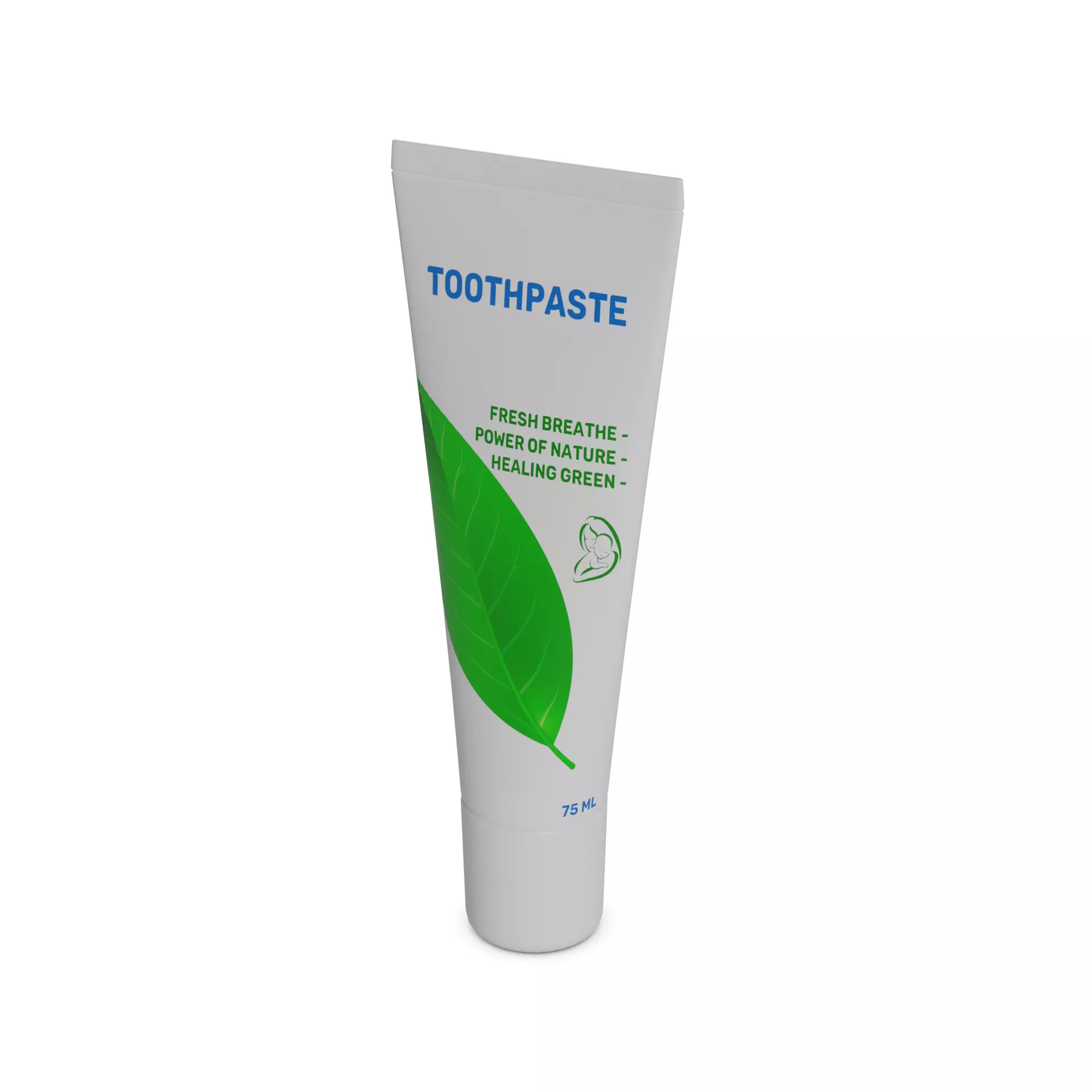 Toothpastes Toothpaste Low-poly 3D model_0