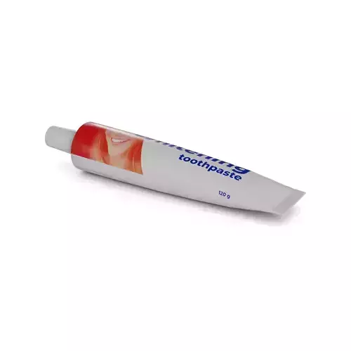 Toothpastes Toothpaste Low-poly 3D model