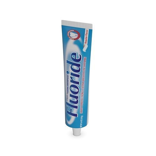 Toothpastes Toothpaste Low-poly 3D model