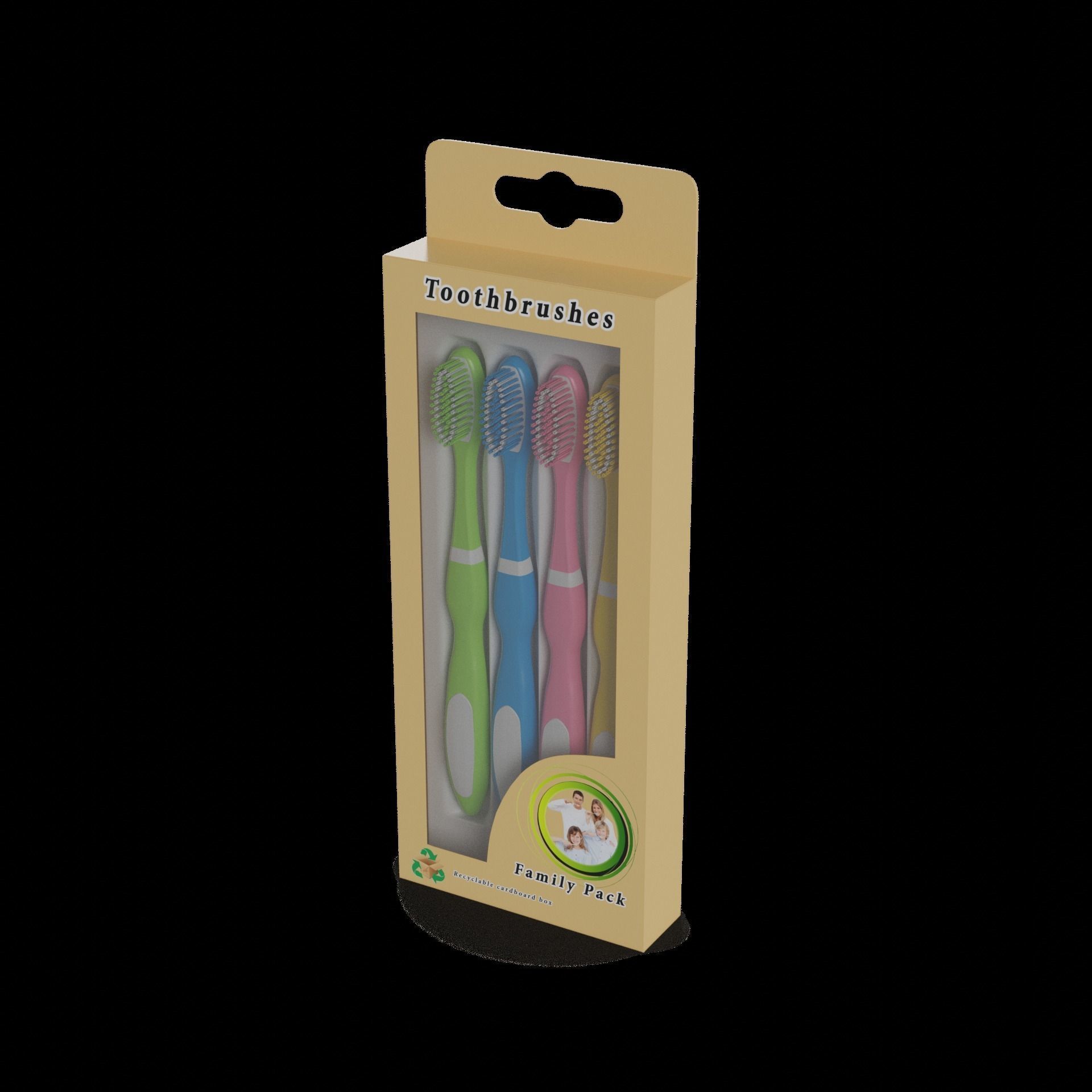 Toothbrushes Toothbrush 3D model_1