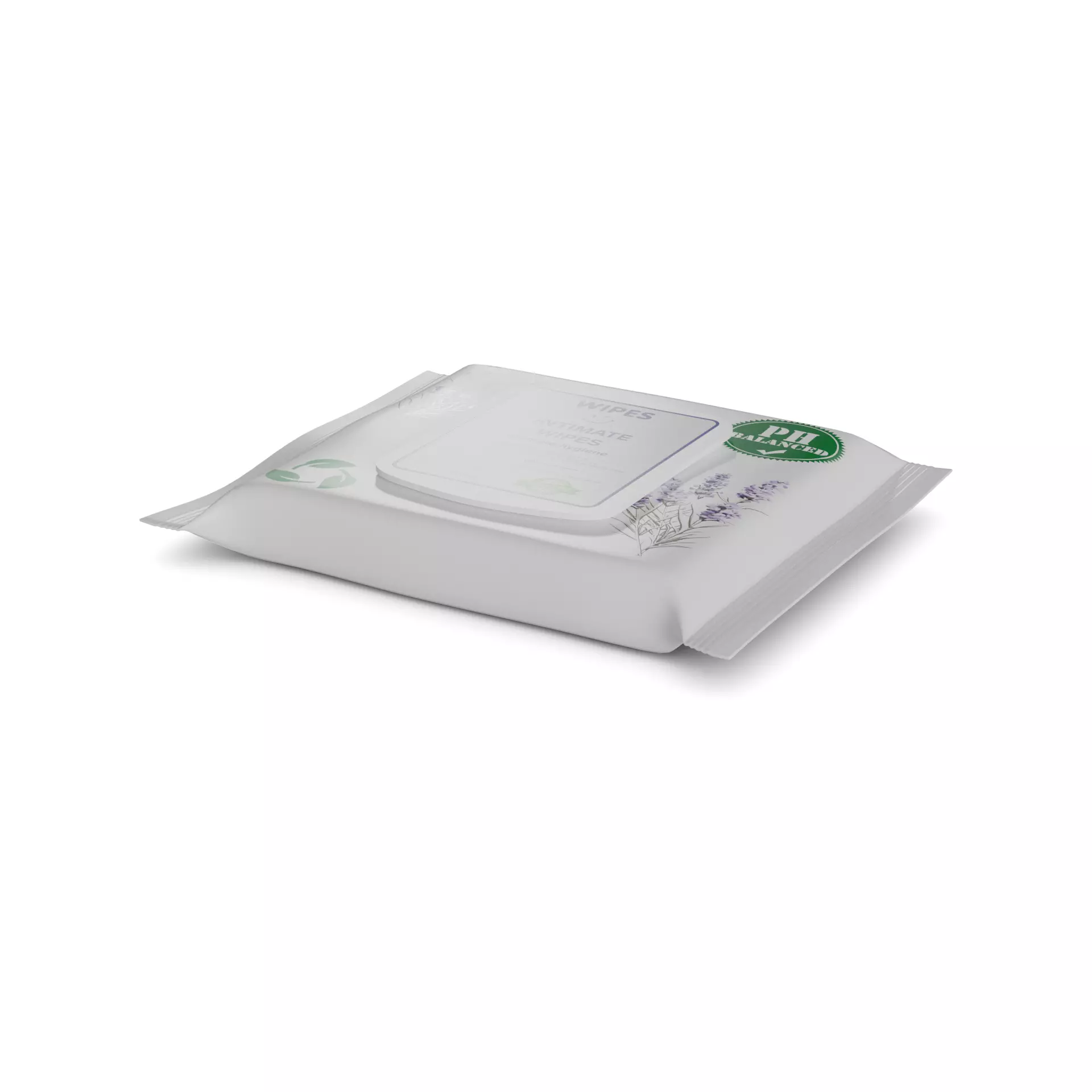 Intimate wipes Intimate Wipes Low-poly 3D model_0