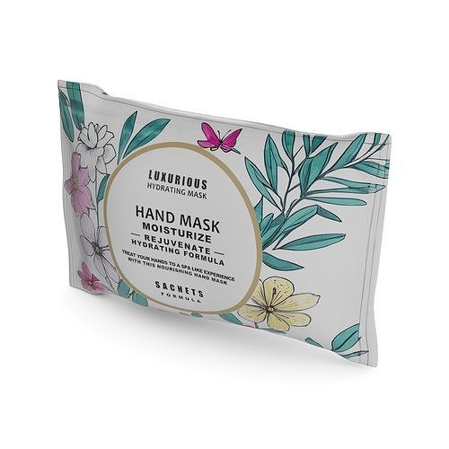 Hand skin care Hand Mask Low-poly 3D model