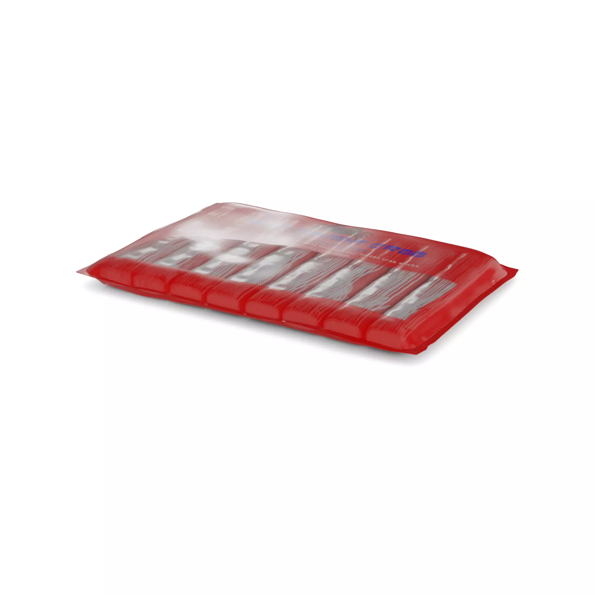 Frozen crab sticks Frozen Crab Sticks 3D model_0