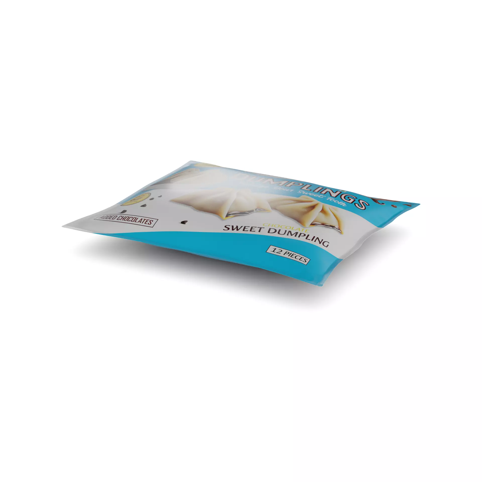 Frozen dumplings Frozen Sweet Dumplings Low-poly 3D model_0