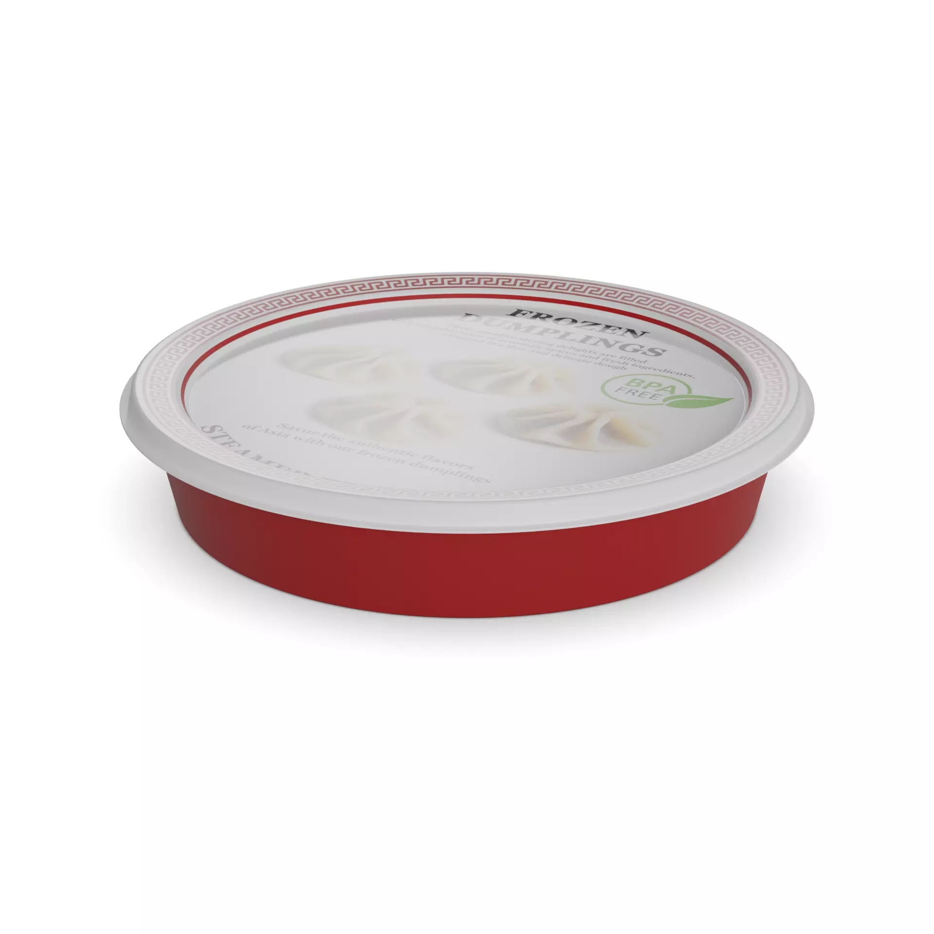 Frozen dumplings Frozen Dumplings Low-poly 3D model