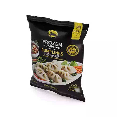 Frozen dumplings Frozen Dumplings Low-poly 3D model