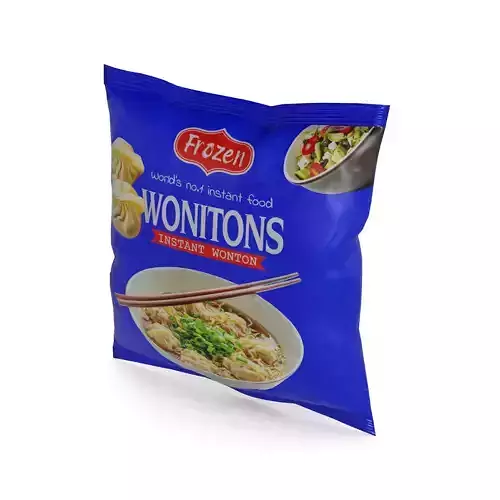 Frozen dumplings Frozen Wontons