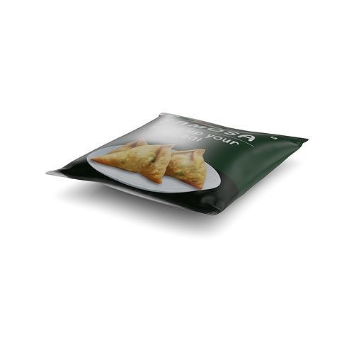 Frozen dough Frozen Samosa Dough 3D model
