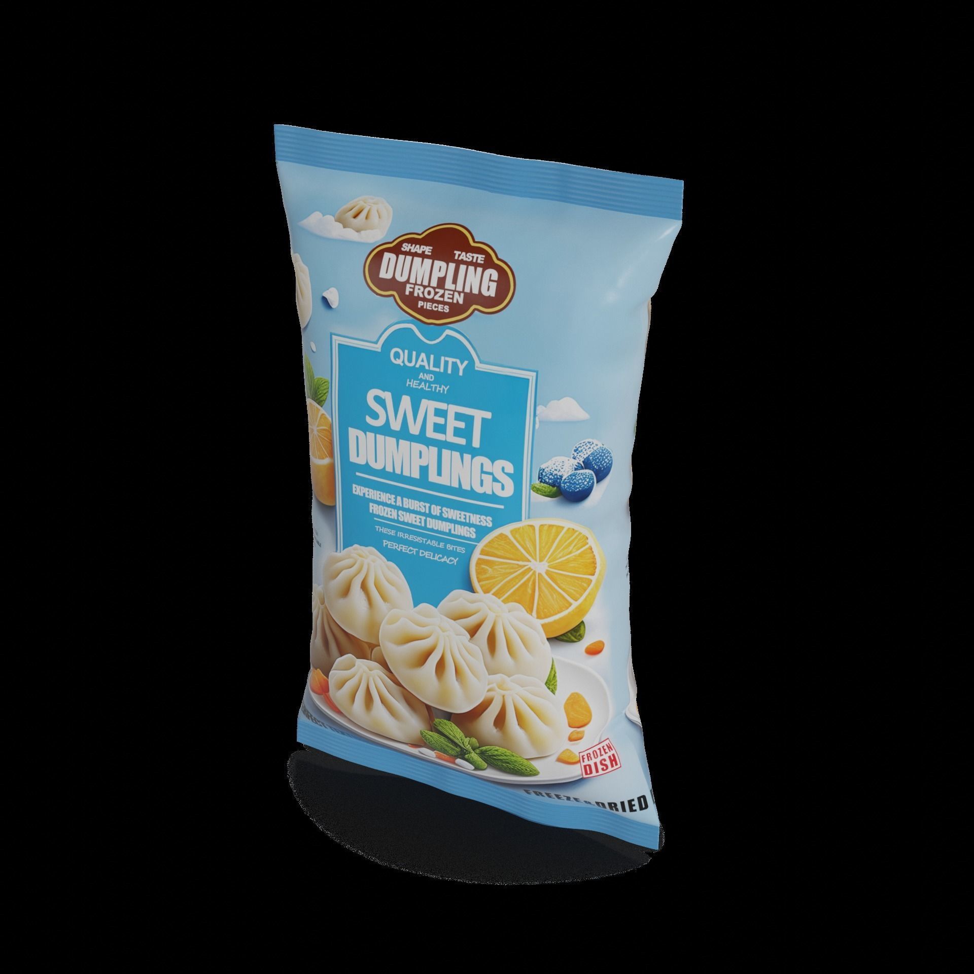 Frozen zeppelins and dumplings Frozen Sweet Dumplings 3D model_1