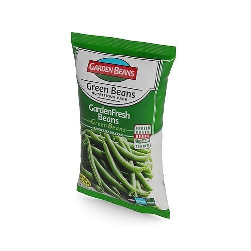 Frozen vegetables Frozen Green Beans 3D model