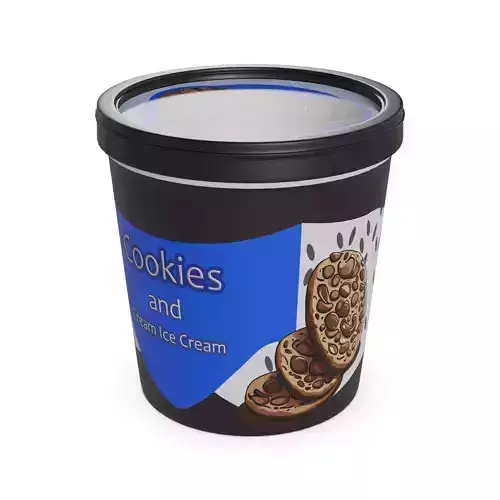 Ice cream tubs Cookies and Cream Ice Cream Tub