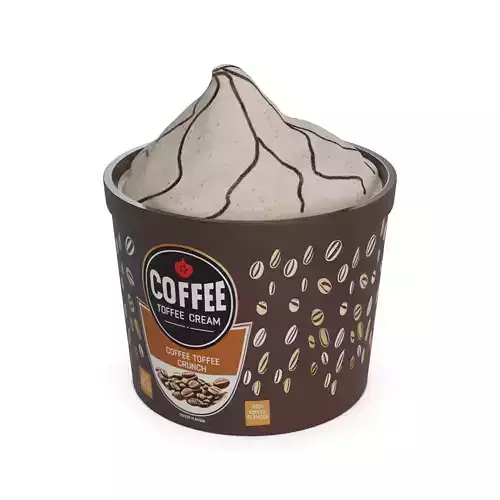 Ice cream tubs Coffee Toffee Crunch Ice Cream Tub