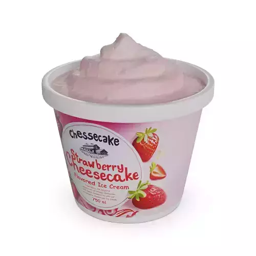 Ice cream tubs Strawberry Cheesecake Ice Cream Tub