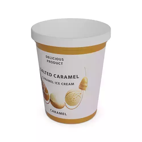 Ice cream tubs Salted Caramel Ice Cream Tub