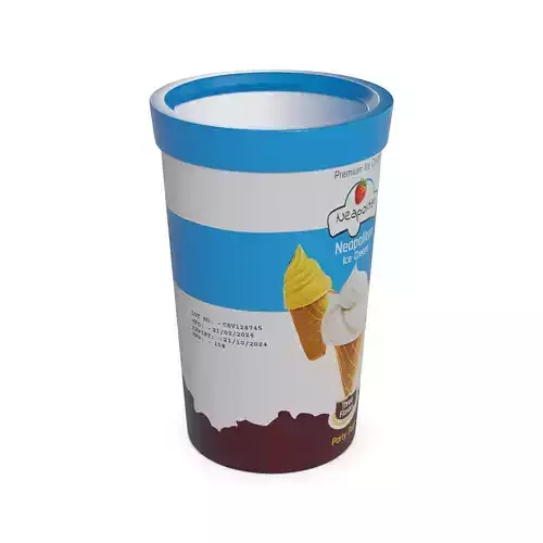 Ice cream tubs Neapolitan Ice Cream Tub