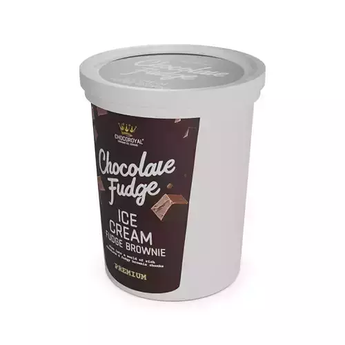 Ice cream tubs Chocolate Fudge Brownie Ice Cream Tub